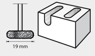 Actual product image Dremel Tungsten carbide cutter 9936