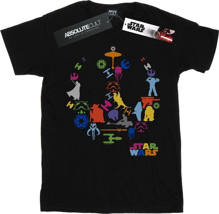 Produktbild Star Wars Silhouette Collage TShirt (3XL)