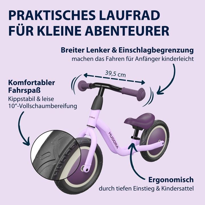 Actual product image Hudora Cruisy 10 balance bike (10")
