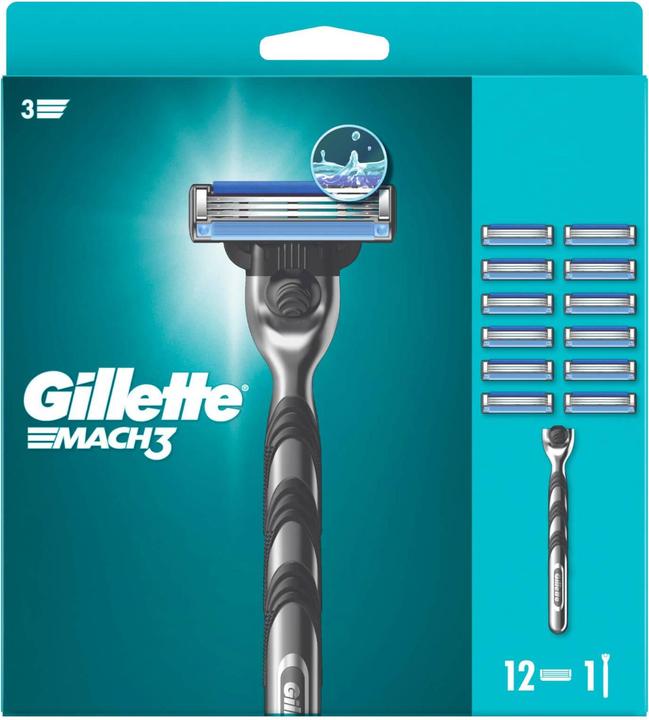 Immagine prodotto Gillette Lame da Rasoio, 3 Lame per una Rasatura Liscia, Compatibile con Tutti i Manici
