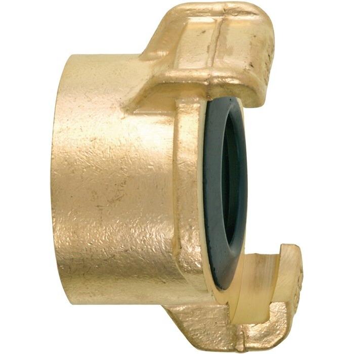 Geka, Schlauchanschluss + Schlauchverbinder, Plus Gewindestück Innengewinde (101.60 mm)