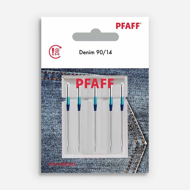 Actual product image Pfaff PF JEANS NEEDLE 90/14 5PK