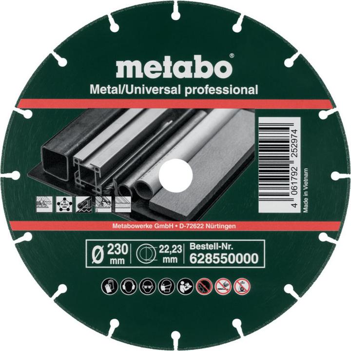 Produktbild Metabo Diamanttrennscheibe