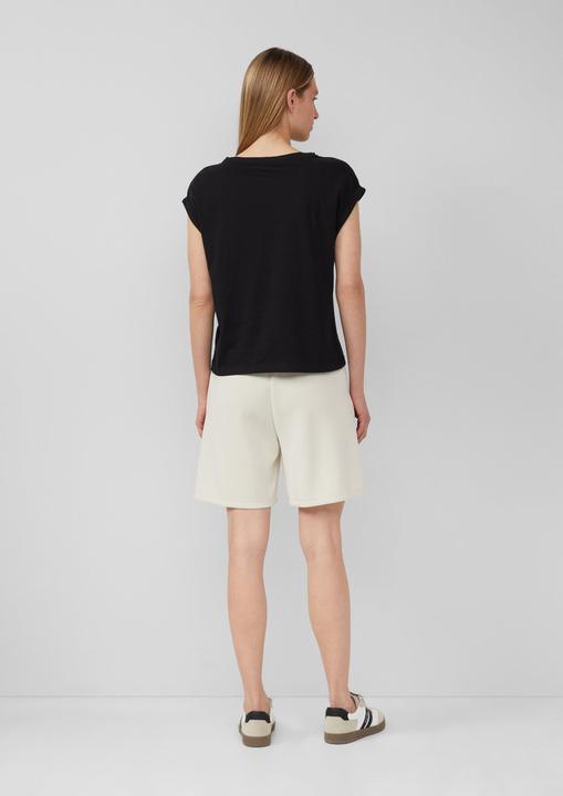 Produktbild S.Oliver T-Shirt Relaxed-Fit-Shirt mit Print und überschnittenen Schultern (36)