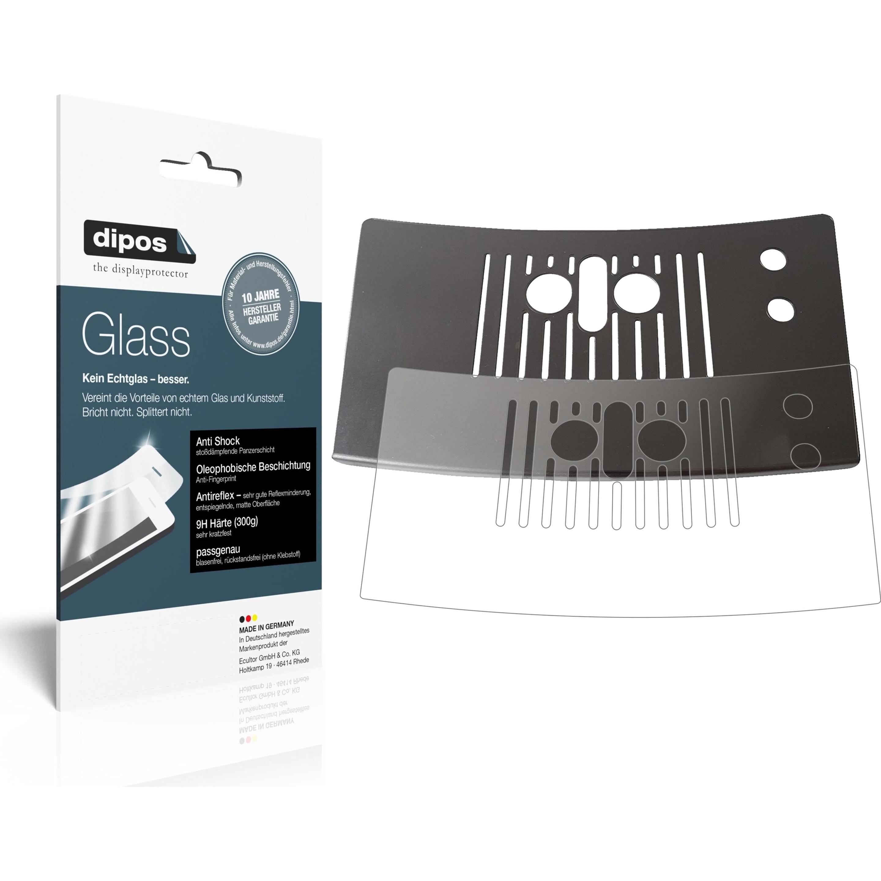 Dipos Displayschutz Anti-Shock, Zubehör Kaffeemaschinen, Transparent