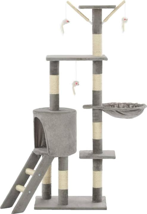 Produktbild vidaXL Kratzbaum (138 cm, Grau)