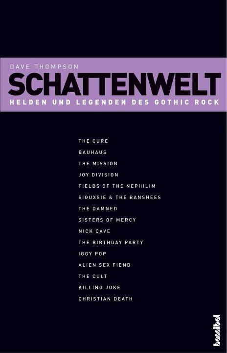Produktbild Schattenwelt (Deutsch, Dave Thompson, David Thompson, Kirsten Borchardt, 2003)