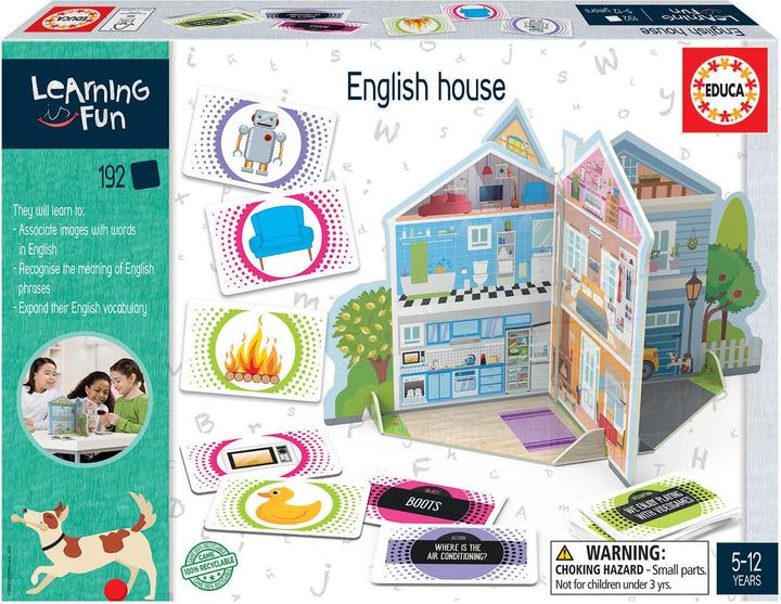 Immagine prodotto Educa Gioco da tavolo English House per 1+ giocatori 5+ anni (in inglese) 18844 (Inglese)