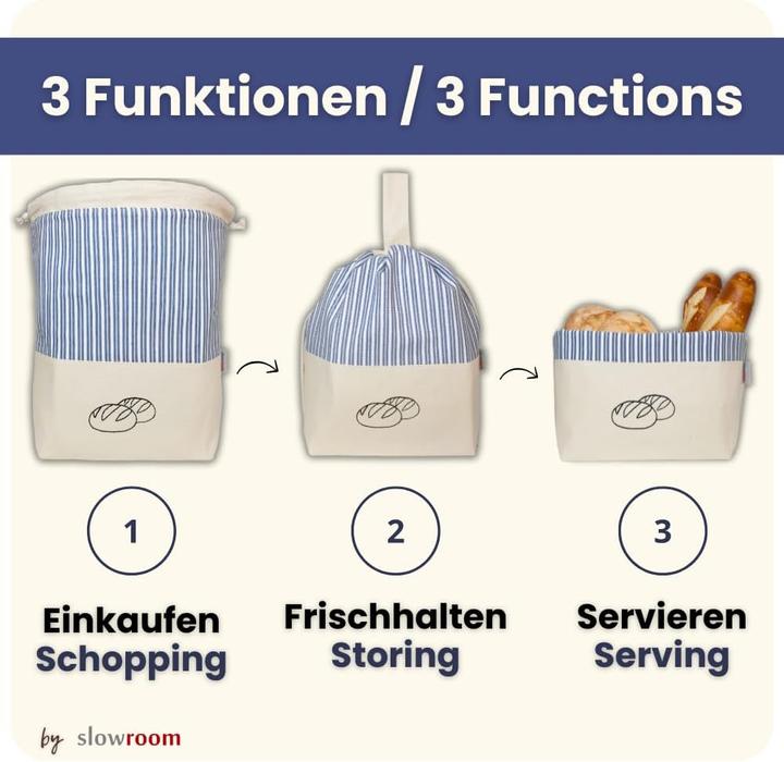 Produktbild Slowroom Brotbeutel