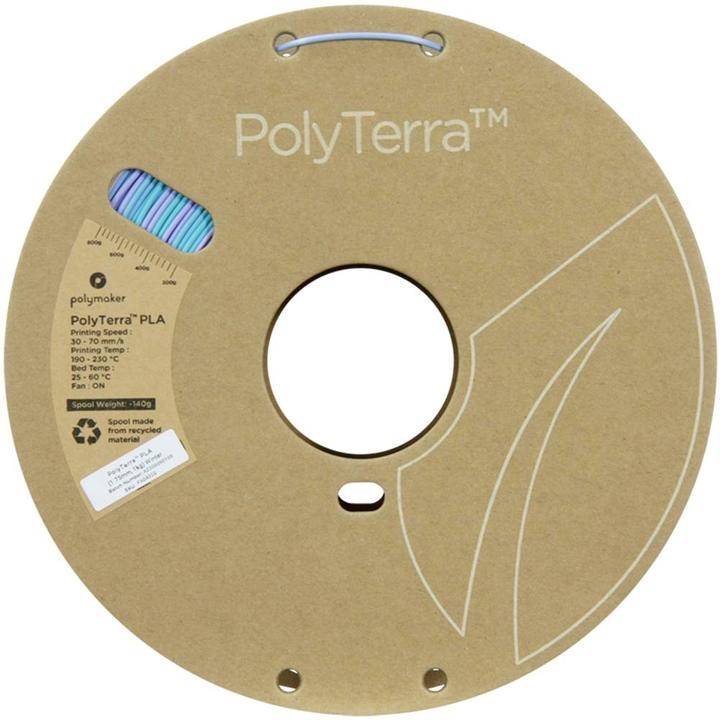 Image du produit Polymaker Polyterra PLA (1.75 mm, 1 kg) (PLA, 1.75 mm, 1000 g, Blanc)