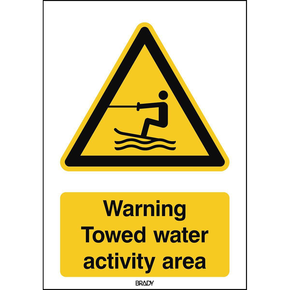 Brady, Sicherheitskennzeichnung, ISO Safety Sign - Warning