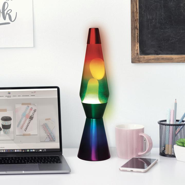 Image du produit i-Total Lampe à lave arc-en-ciel