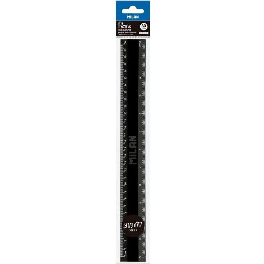 Milan, Righello, Righello 30cm Ombra (Materiale sintetico)