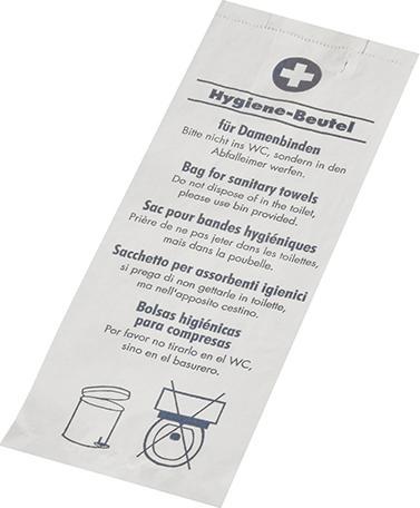 Papstar 12376 Waste Bag White 200 Piece(s) (200x)