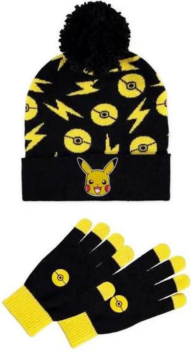 Produktbild Difuzed Mütze & Handschuh: Pokémon Pikachu Classic
