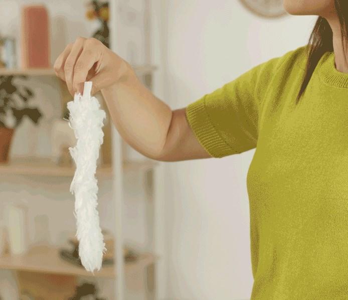 Immagine prodotto Vileda Staubwedel mit langem Stiel + 1 Flex&Catch-Einsatz (1 pz.)