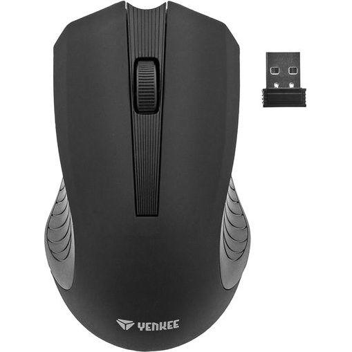Yenkee 3 Przyciski Yms 2015B Monaco, Optyczna (Senza Fili), Mouse, Nero