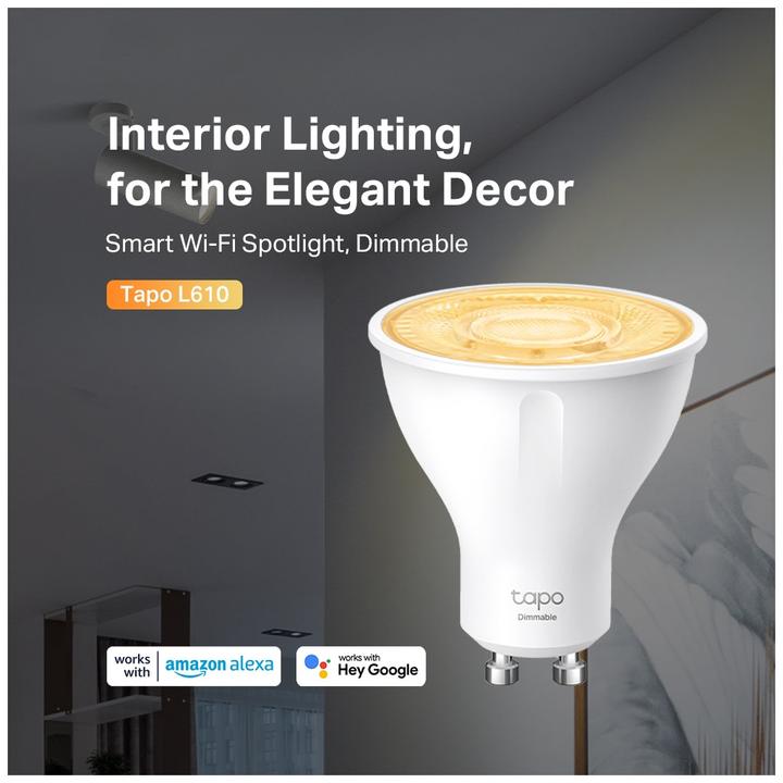 Produktbild TP-Link Tapo L610 (4-pack) (GU10, 2.90 W, 350 lm, 4 x, D)