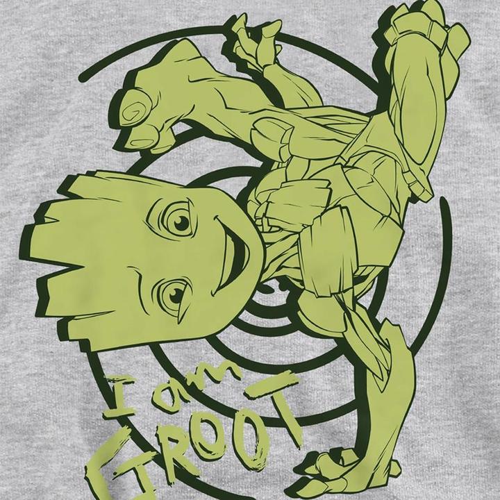 Produktbild I Am Groot Kapuzenpullover Zum Überziehen (116)