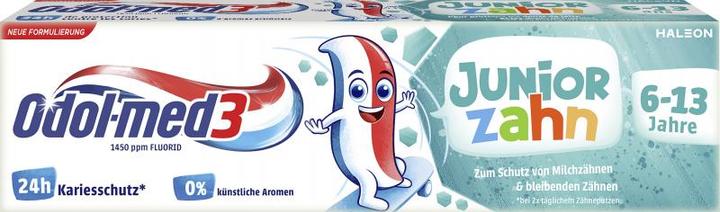 Produktbild Odol-med3 Med3 Zahncreme 75ml Juniorzahn 6-13 Jahre (75 ml)