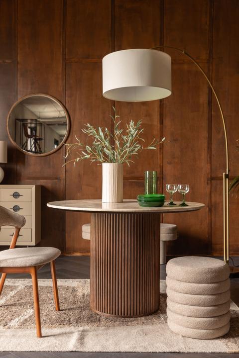 Actual product image Dutchbone Fern Stool Beige