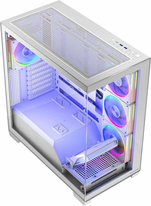 Produktbild Modecom Computergehäuse VOLCANO STELLAR ARGB MIDI 5F (ATX, mATX, Mini-ITX)