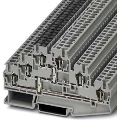 Phoenix Contact Mehrstockklemme ST 2,5-3PV Grau 50 St., Elektronikkabel + Stecker, Grau