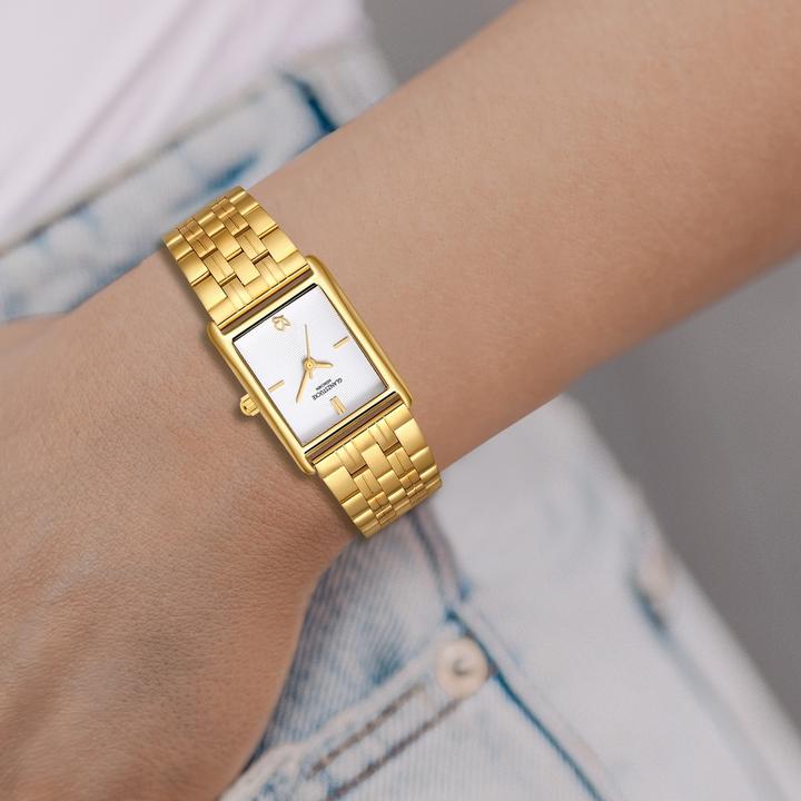 Immagine prodotto Glanzstücke München Damen Quarzuhr gelbgold Edelstahl gelbgold - 38048 (22 mm)