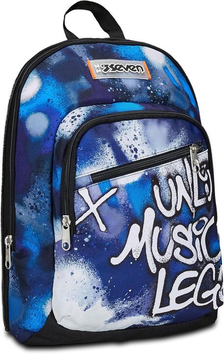 Actual product image SJ Seven Advanced Detachable Dual Compartment Backpack with Removable Front Pouch (35 l)
