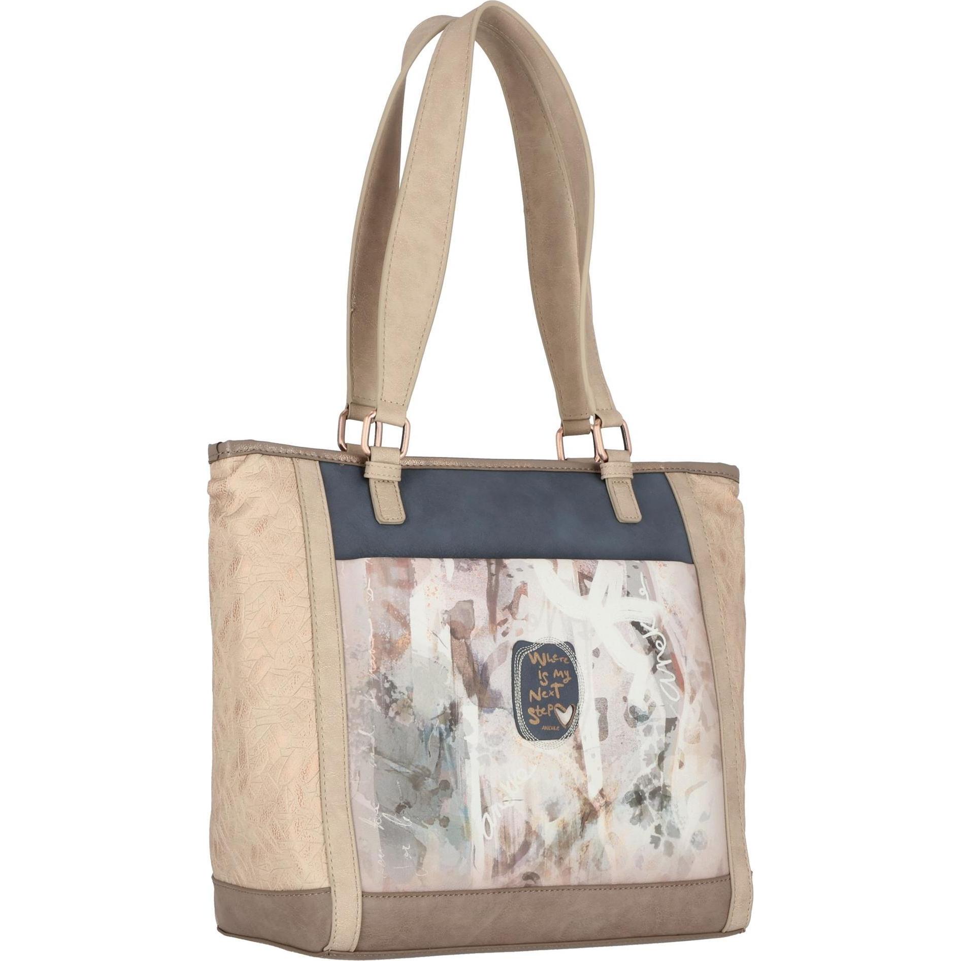 Thumbnail - Anekke, Handtasche, Nature Schultertasche 40 cm, Mehrfarbig