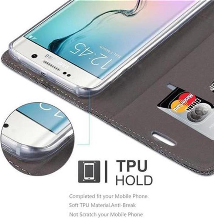 Image du produit Cadorabo Couverture look jeans Book (Samsung Galaxy S6 Edge)
