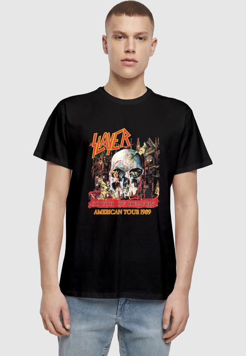 Produktbild Merchcode Slayer - South of Heaven Basic T-Shirt - 112117 (L)