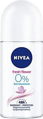 Actual product image NIVEA Fresh Flower Antiperspirant Roll-On 48H 50Ml (Roll-on, 50 ml)