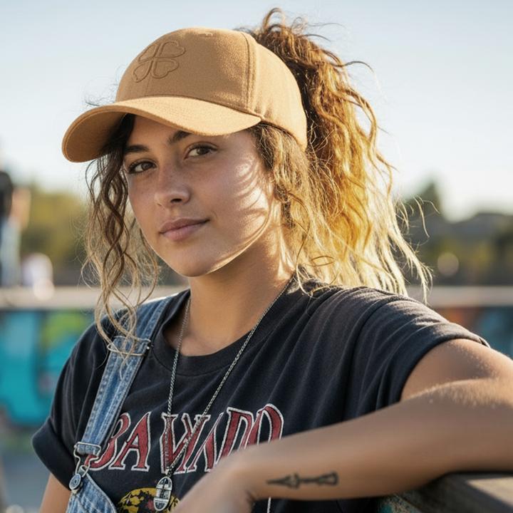 Produktbild Avizar Basecap Wildleder mit Herz-Stickerei