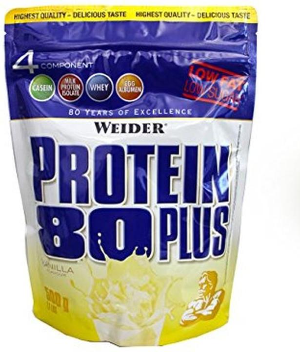 Actual product image Weider Protein 80 Plus (Vanilla, 1 x, 500 g)