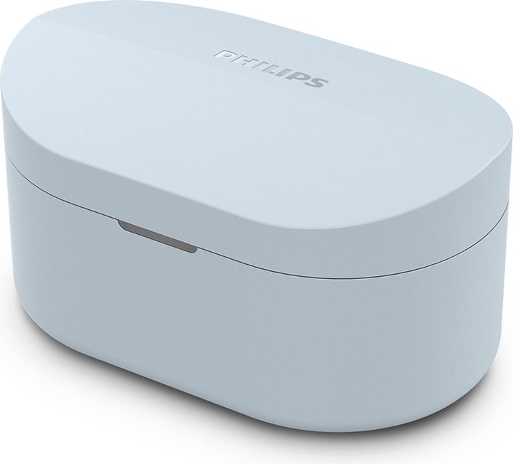 Actual product image Philips TAT1108BL headphones/headset Wireless In-ear Calls/Music Bluetooth Blue (No noise cancellation, 5 h, Wireless)