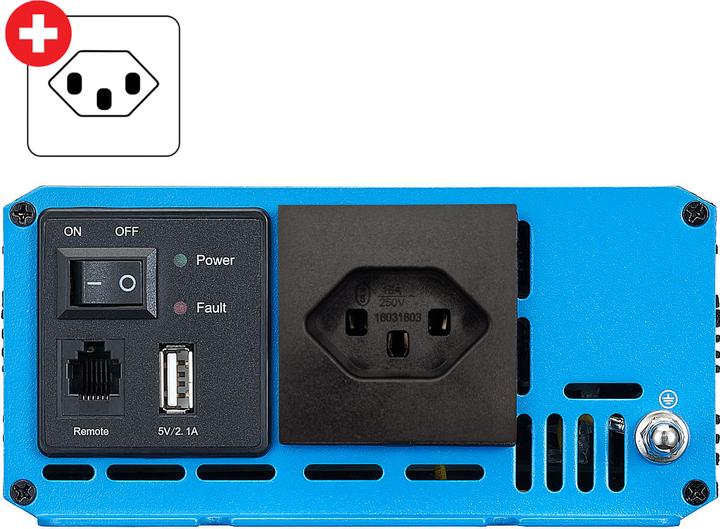 Immagine prodotto Ective SI 10 Sinus-Wechselrichter 1000W 12V (CH-Stecker)