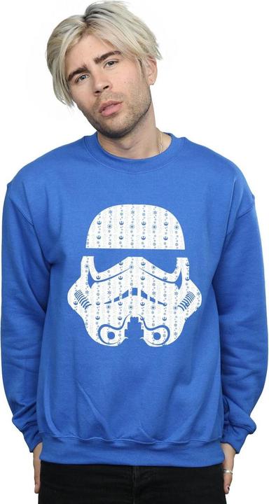 Produktbild Star Wars Christmas Stormtrooper Helmet Sweatshirt (M)
