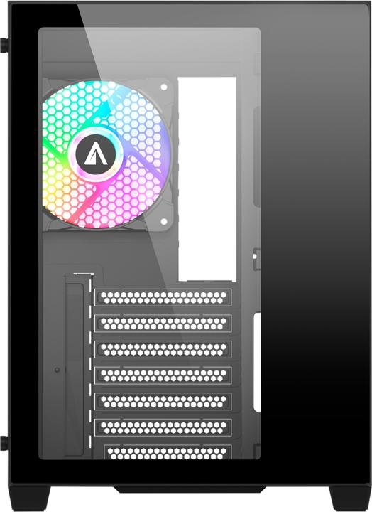 Actual product image Abysm Gaming Caja ATX DANUBE SAVA 285 BX203 Black (ATX, ITX, mATX)