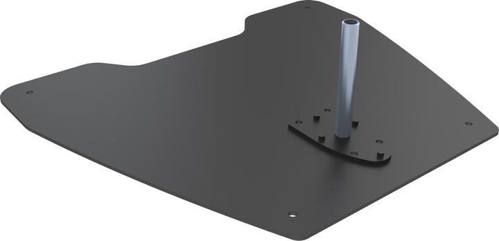 Image du produit Multibrackets Plaque de sol fix Small, noir pour série Pro (Platines de montage / d'adaption)