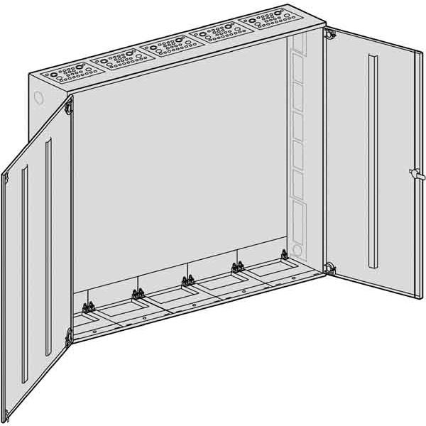 ABN, Verteilerschrank Zubehör, S58 System-GehÃ¤use IP43 schutzis.1300x1250mm