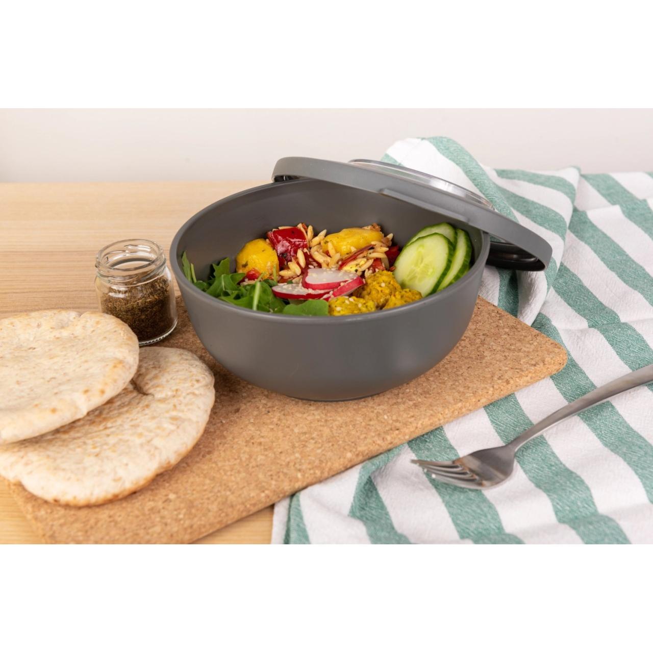 Thumbnail - Amuse Schüssel Life Lunch, Lunchbox, Grau
