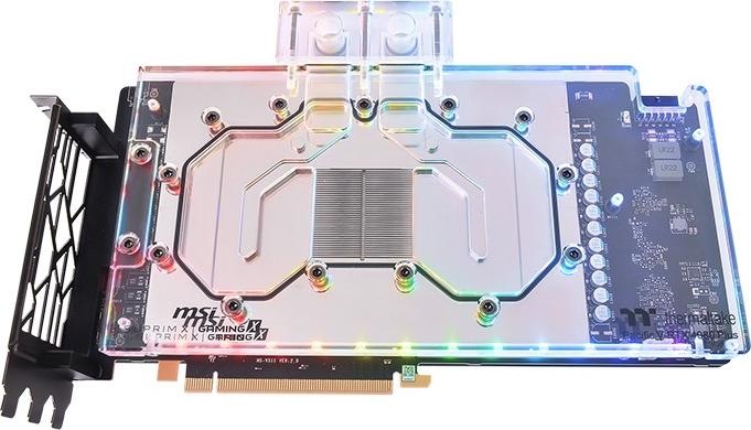 Actual product image Thermaltake Pacific V-RTX 4080 Plus Water Block