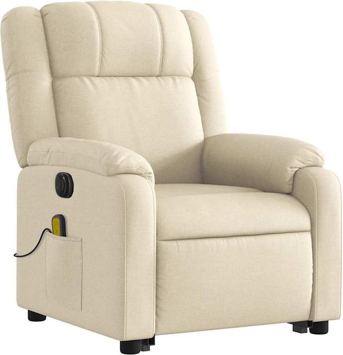 Immagine prodotto vidaXL Poltrona massaggiante elettrica con tessuto di supporto