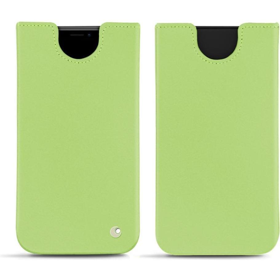 Noreve Lederschutzhülle (Apple iPhone XR), Smartphone Hülle, Grün