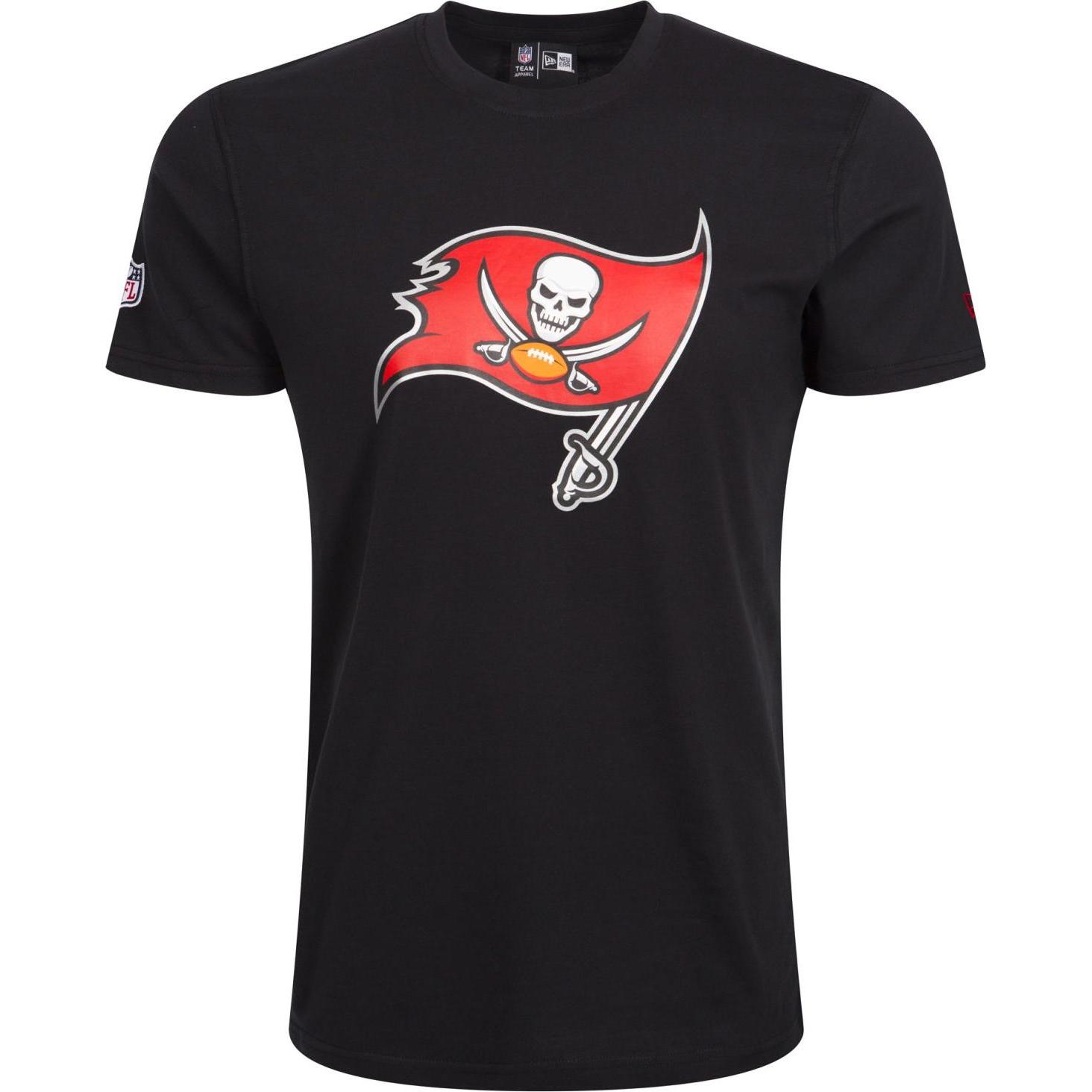 New Era, Herren, Shirt, Tampa Bay Buccaneers, Schwarz, (M)