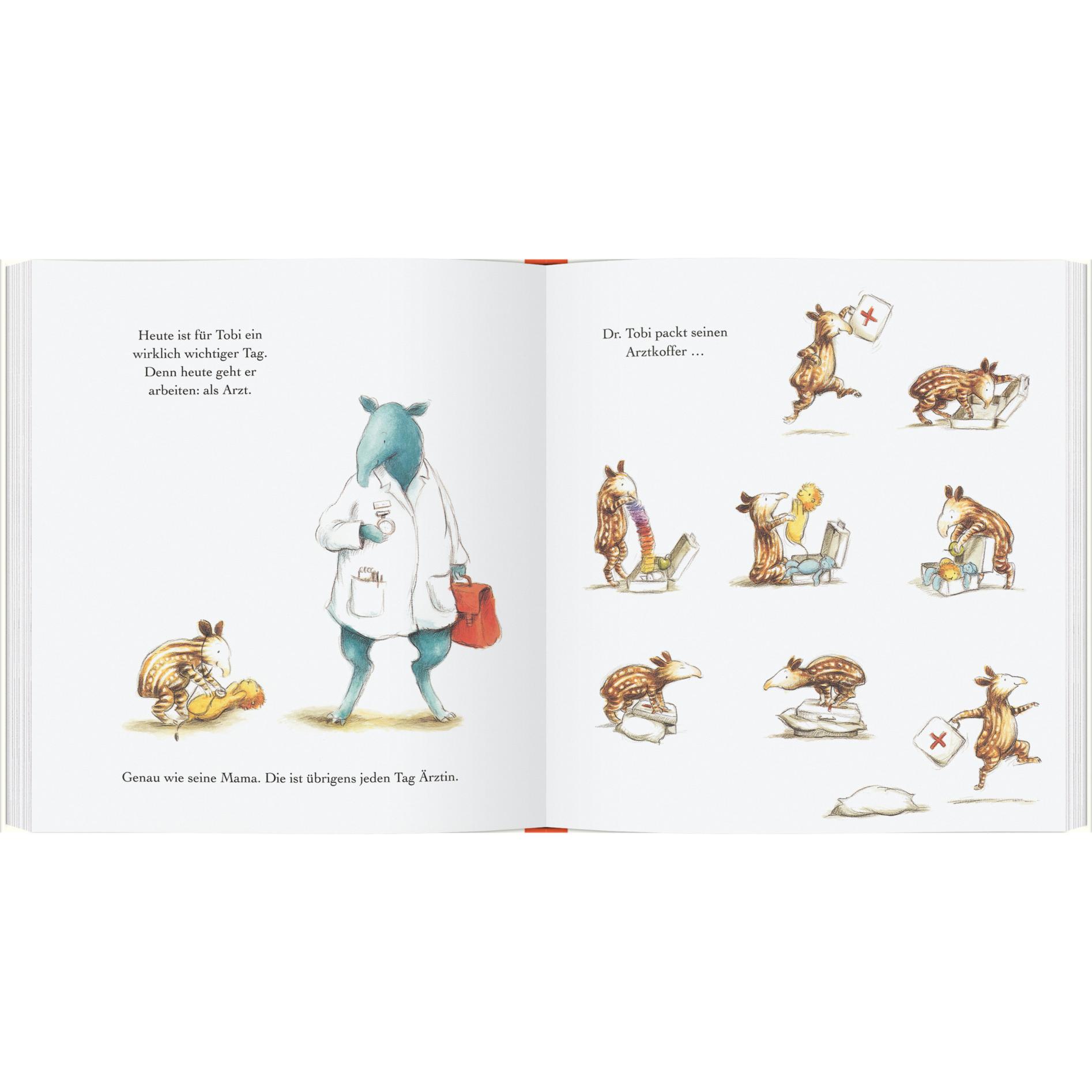 Thumbnail - Doktor Tobis Tierklinik, Kinderbücher von Sharon Rentta