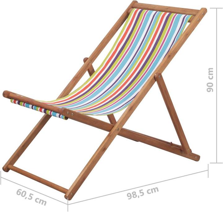Produktbild vidaXL Strandstuhl (106 cm)