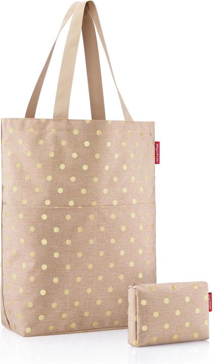 Actual product image reisenthel cityshopper 2 set #1 metallic dots coffee