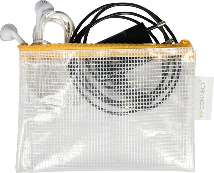 Produktbild Q-Connect Reissverschluss-Taschen (Dokumenten- & Geldtasche)